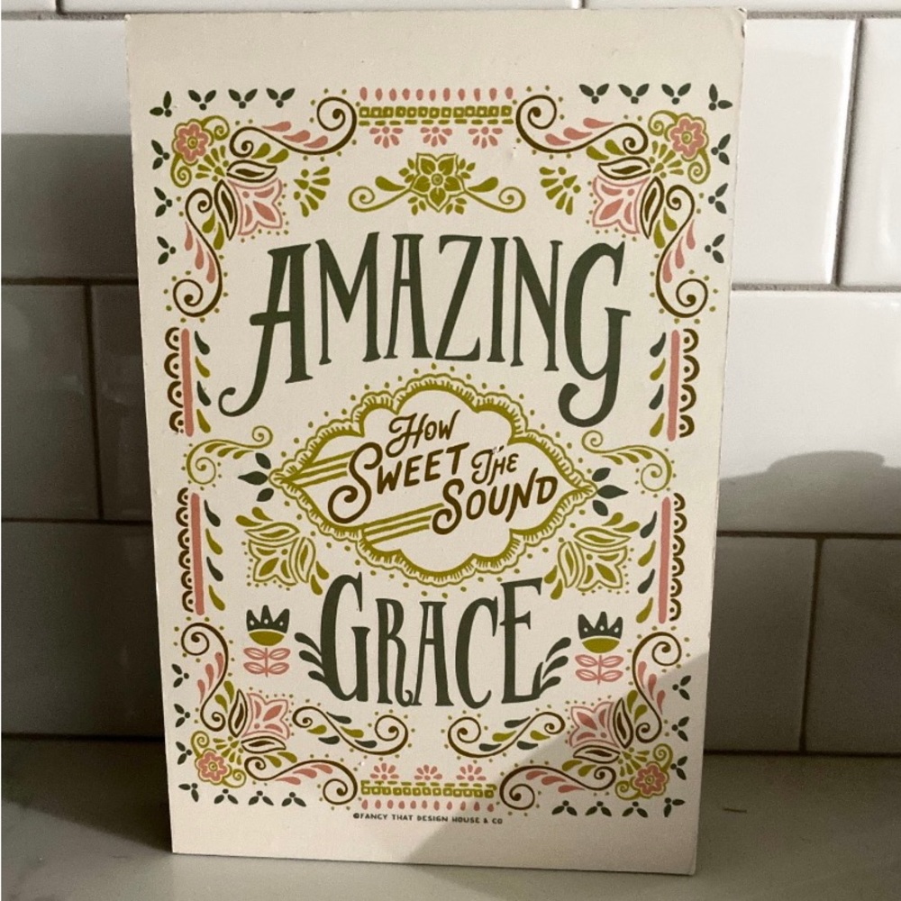 Amazing Grace sign